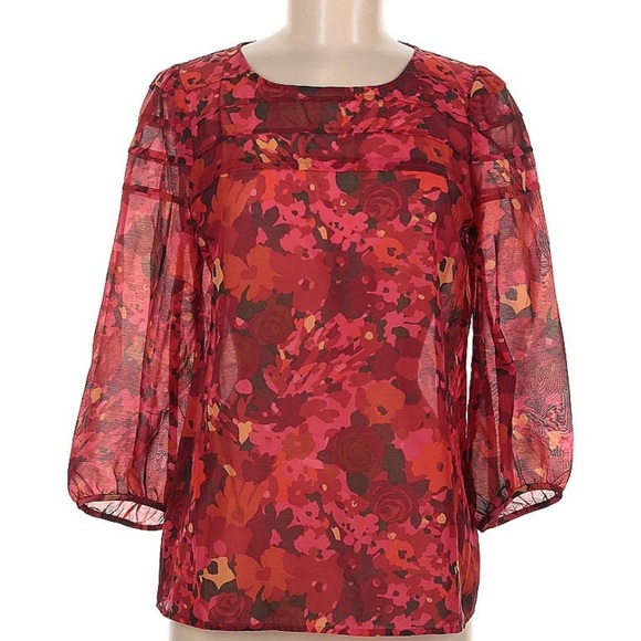 Ann Taylor LOFT
Size M (Petite)3/4 Sleeve Blouse - Picture 1 of 2